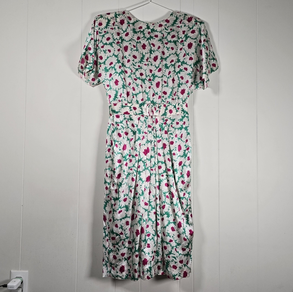 Silk Studio Petite 6 floral silk dress